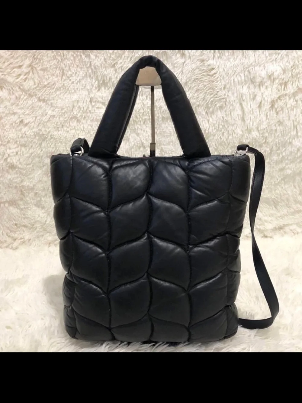 Mulberry detachable quilted